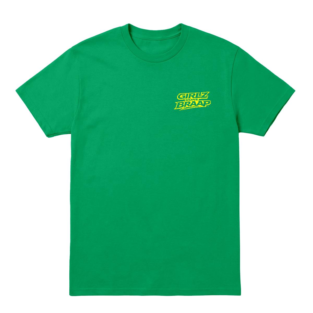 2-wheel drive T - lime yellow logo