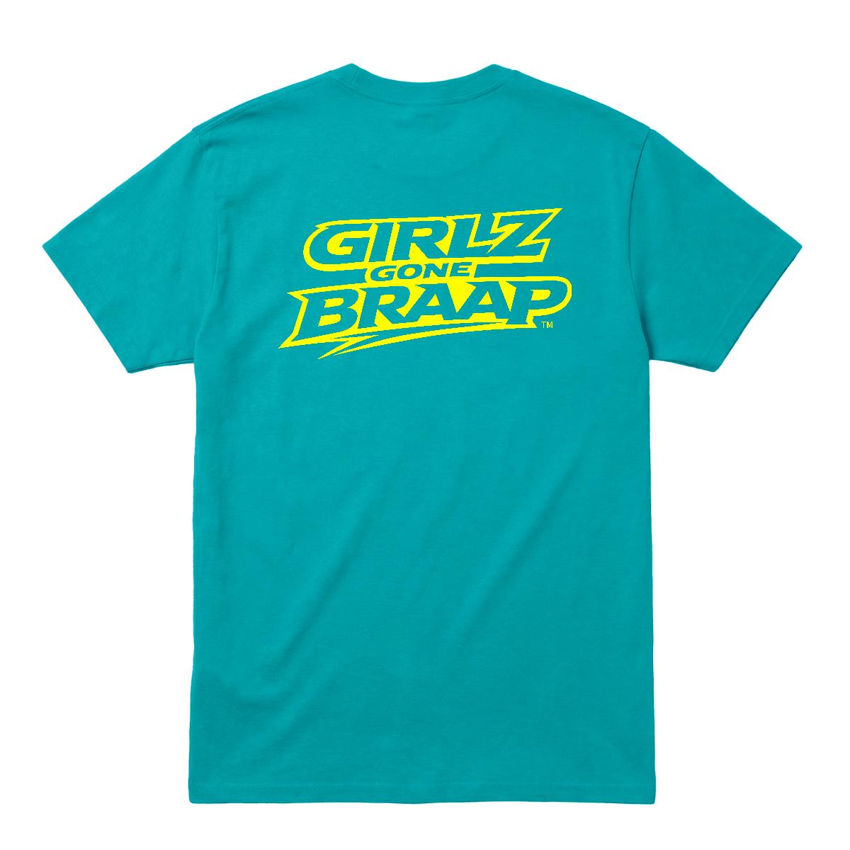 2-wheel drive T - lime yellow logo