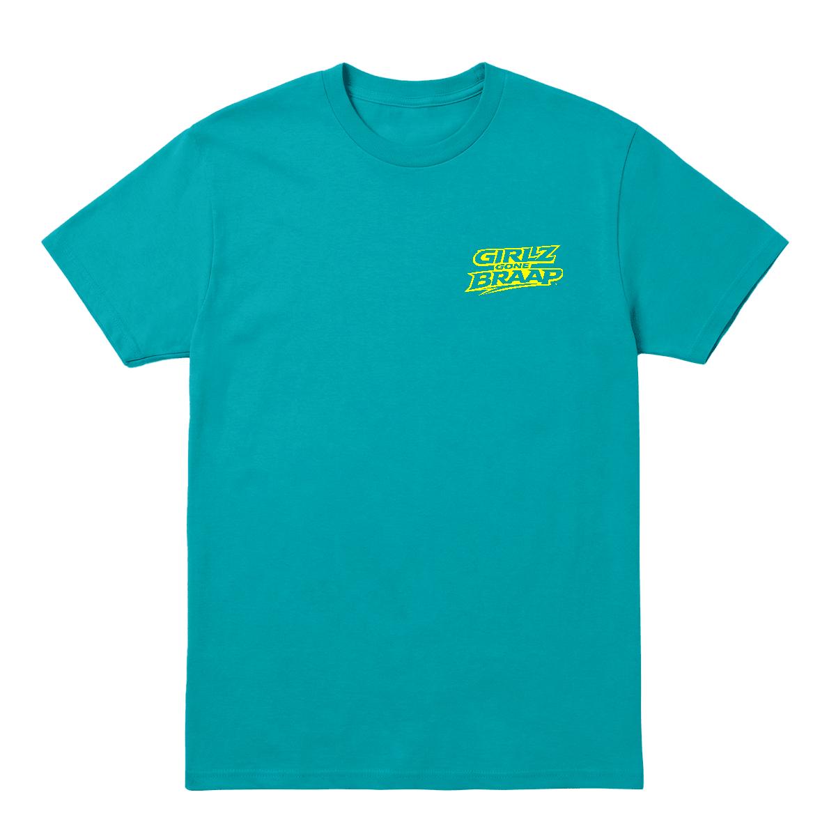 2-wheel drive T - lime yellow logo