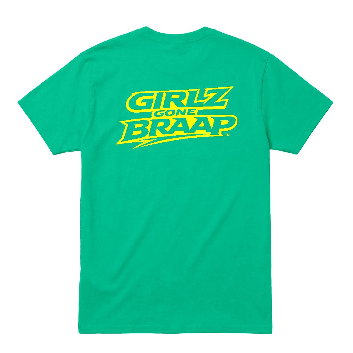 2-wheel drive T - lime yellow logo