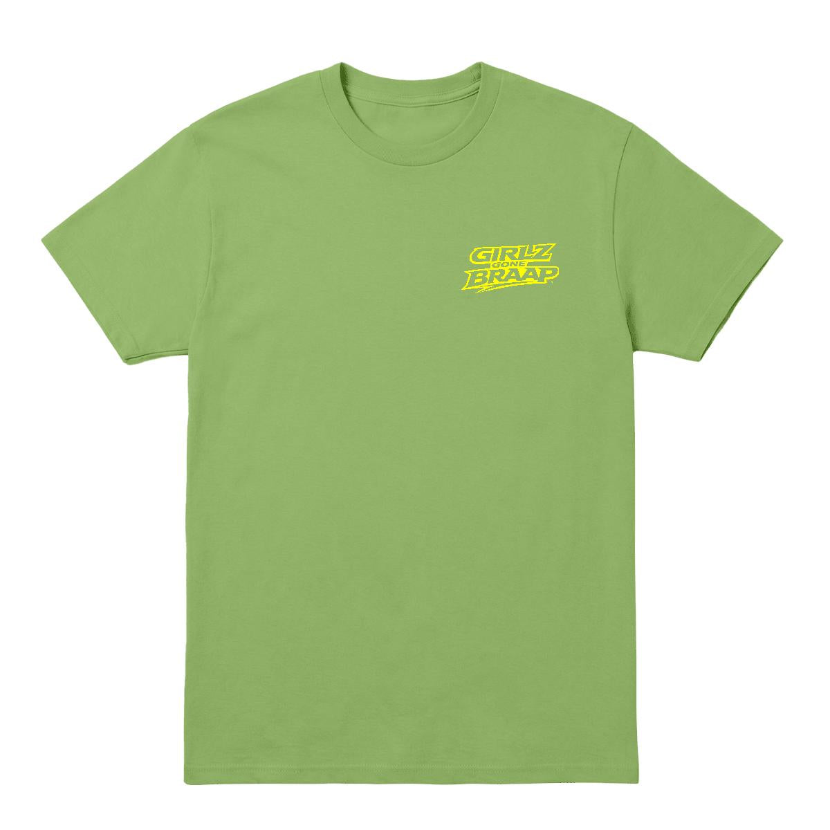 2-wheel drive T - lime yellow logo