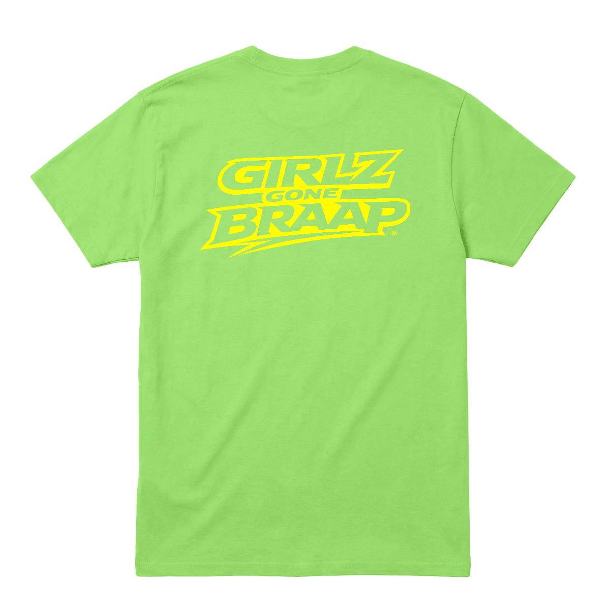 2-wheel drive T - lime yellow logo