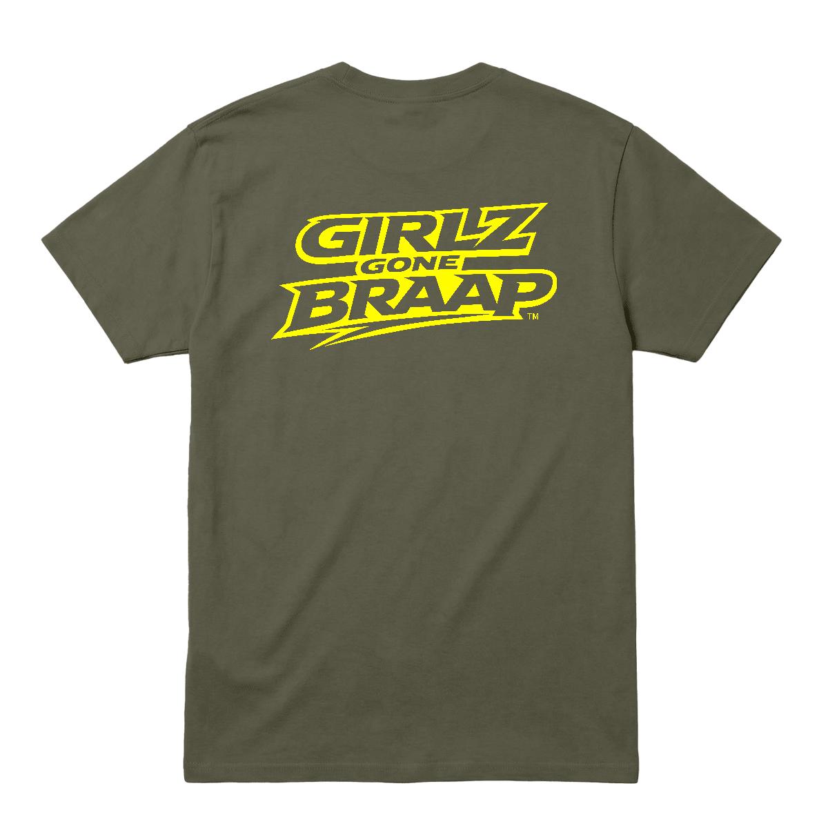 2-wheel drive T - lime yellow logo