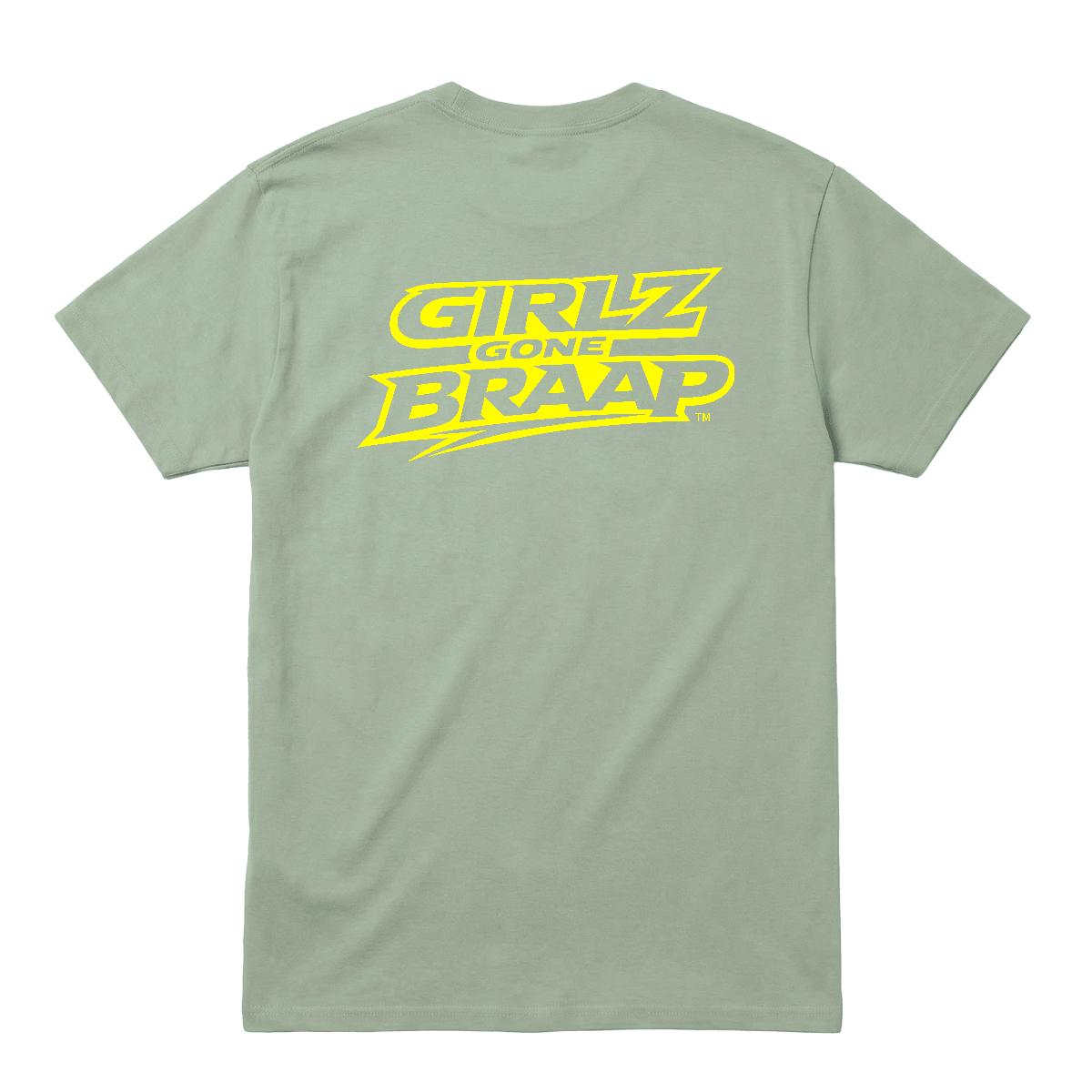 2-wheel drive T - lime yellow logo