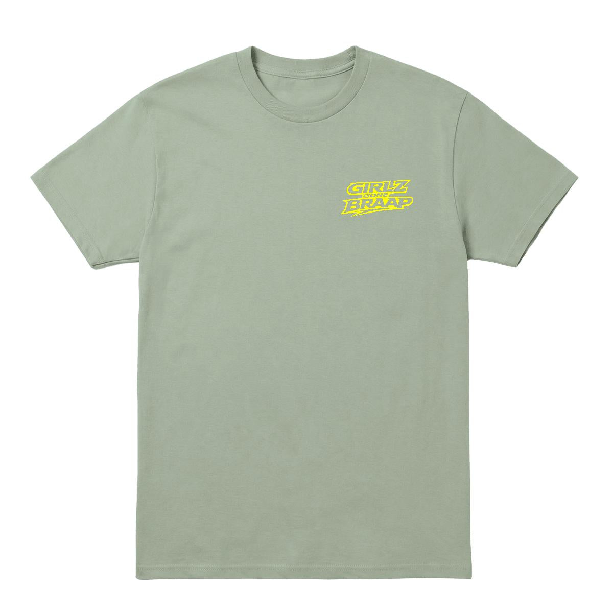 2-wheel drive T - lime yellow logo