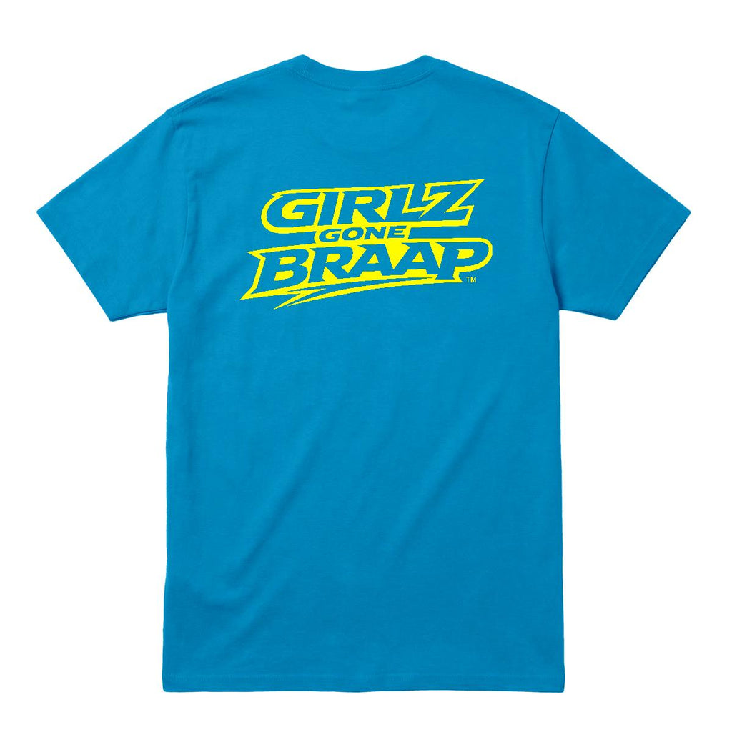 2-wheel drive T - lime yellow logo