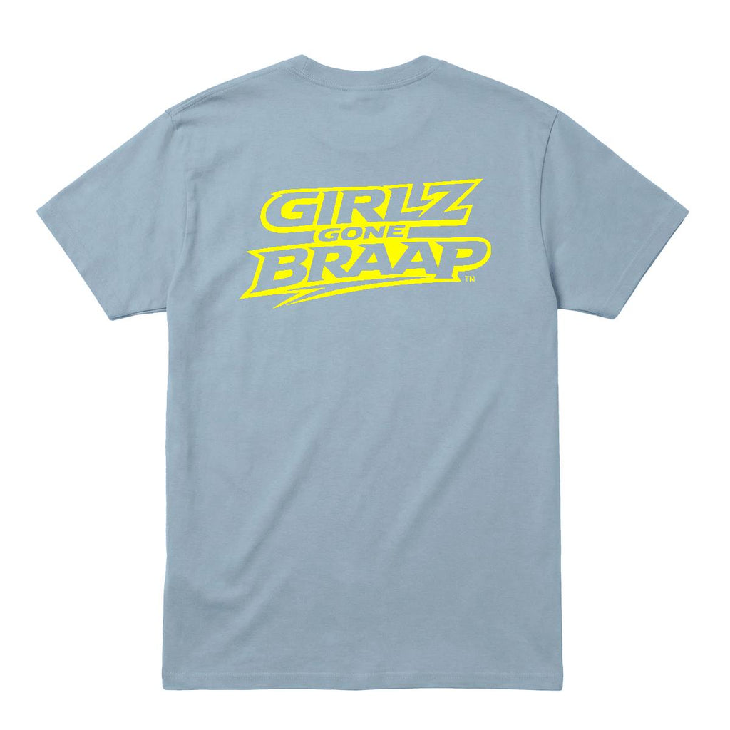 2-wheel drive T - lime yellow logo
