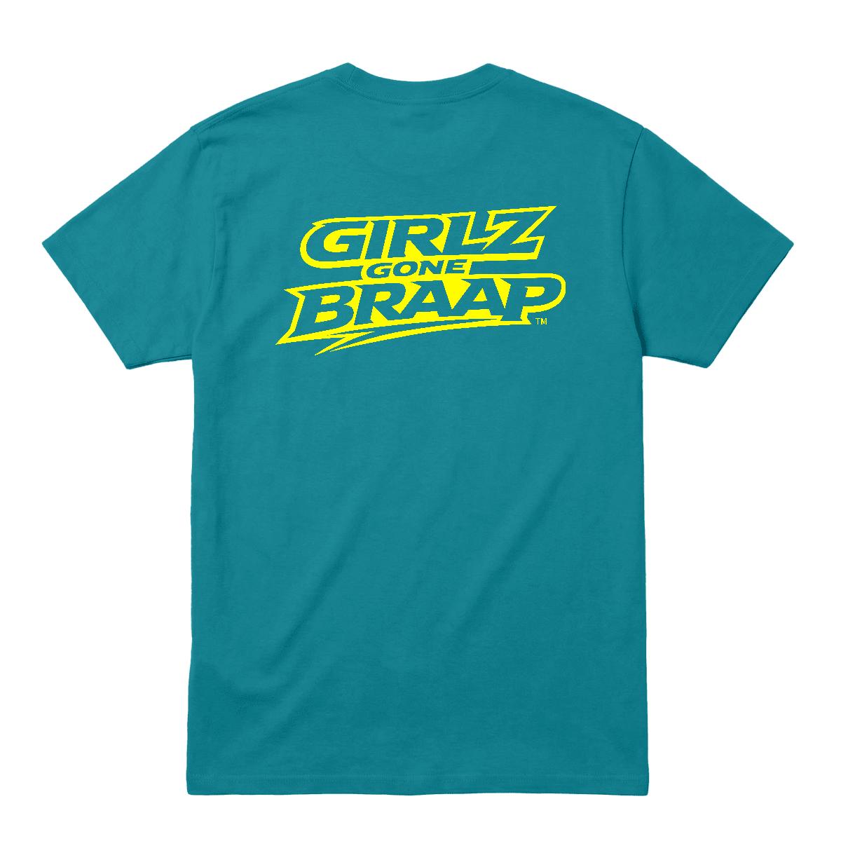 2-wheel drive T - lime yellow logo