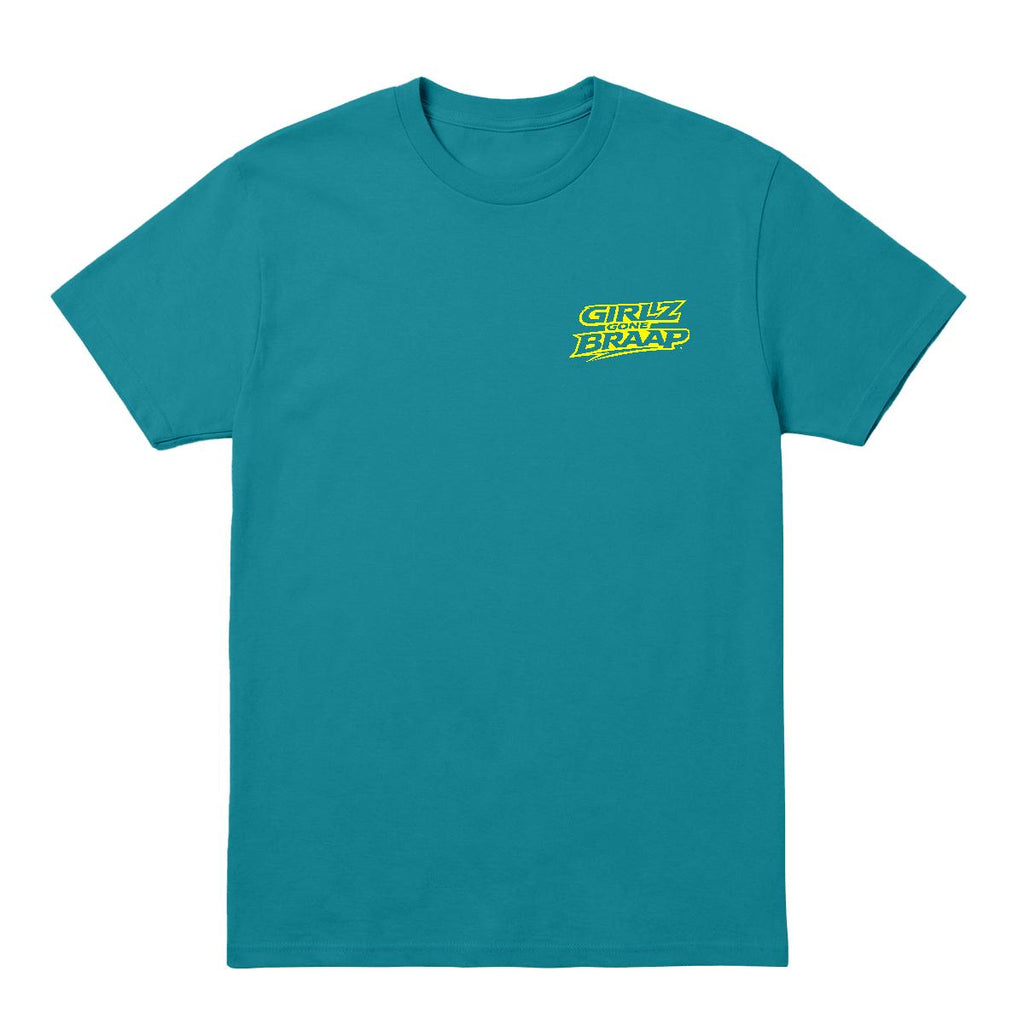 2-wheel drive T - lime yellow logo