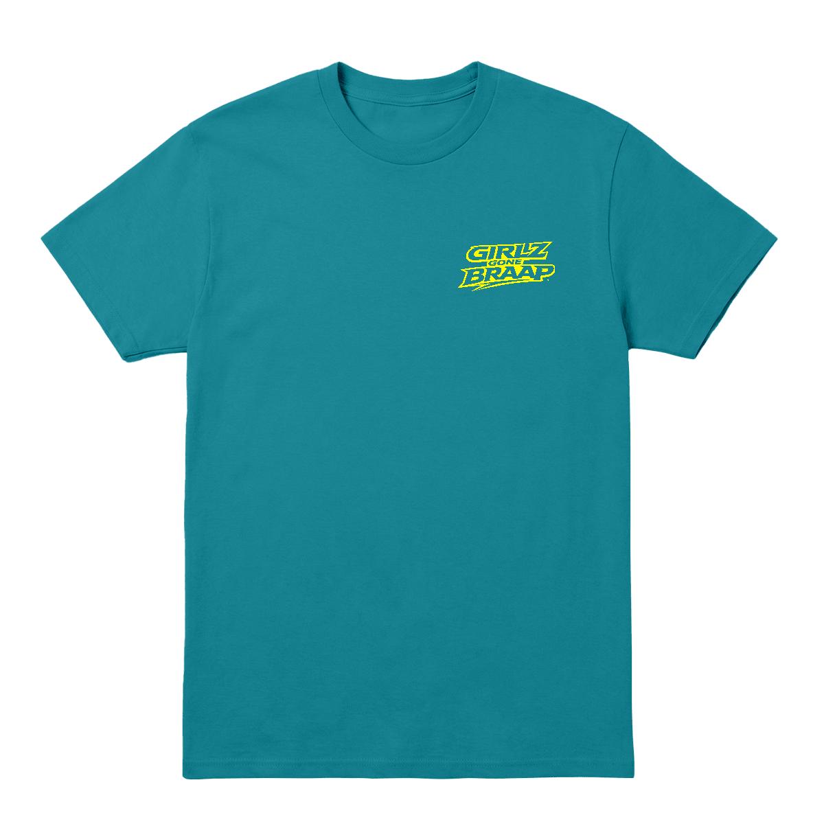 2-wheel drive T - lime yellow logo