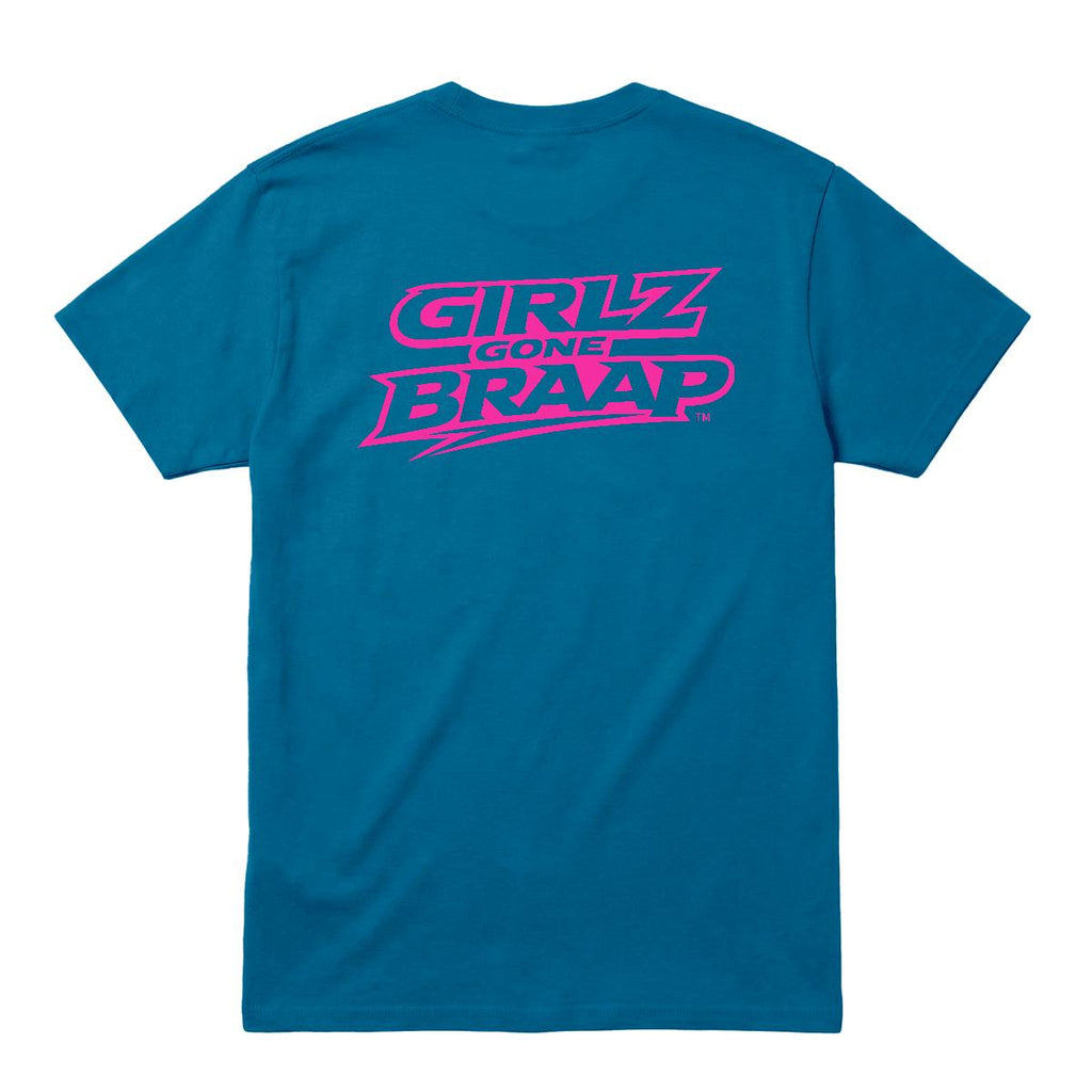 2-wheel drive T - pink Logo