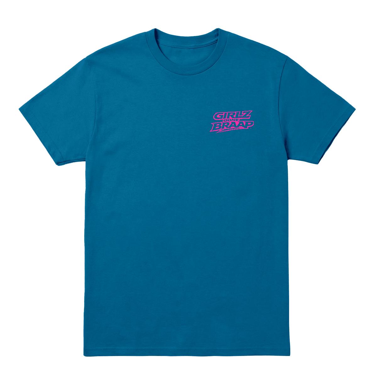 2-wheel drive T - pink Logo