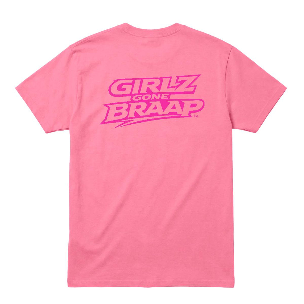 2-wheel drive T - pink Logo