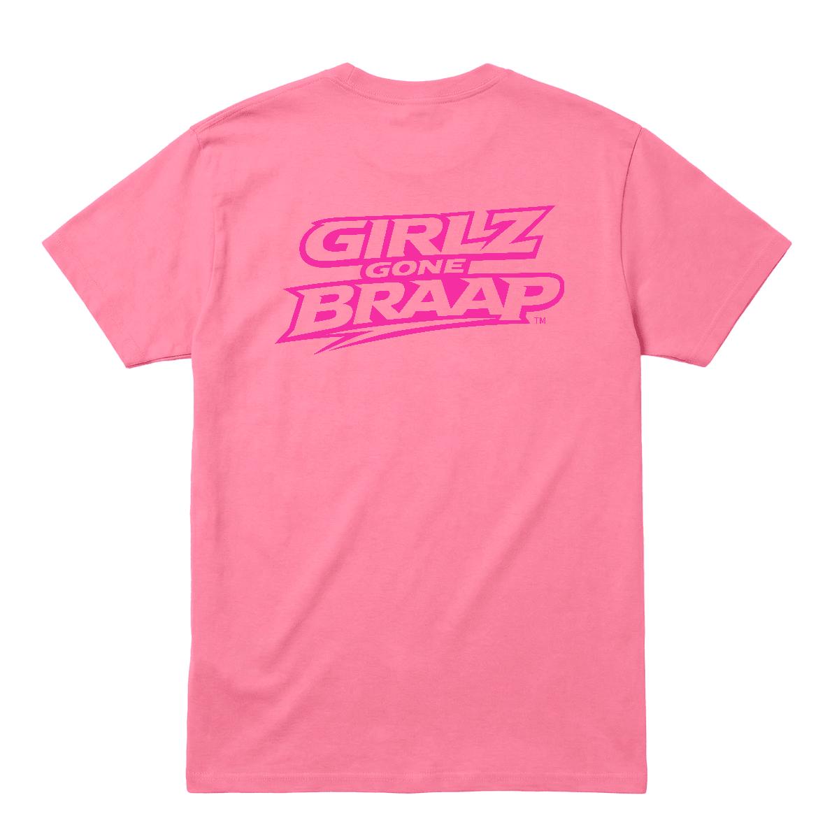 2-wheel drive T - pink Logo