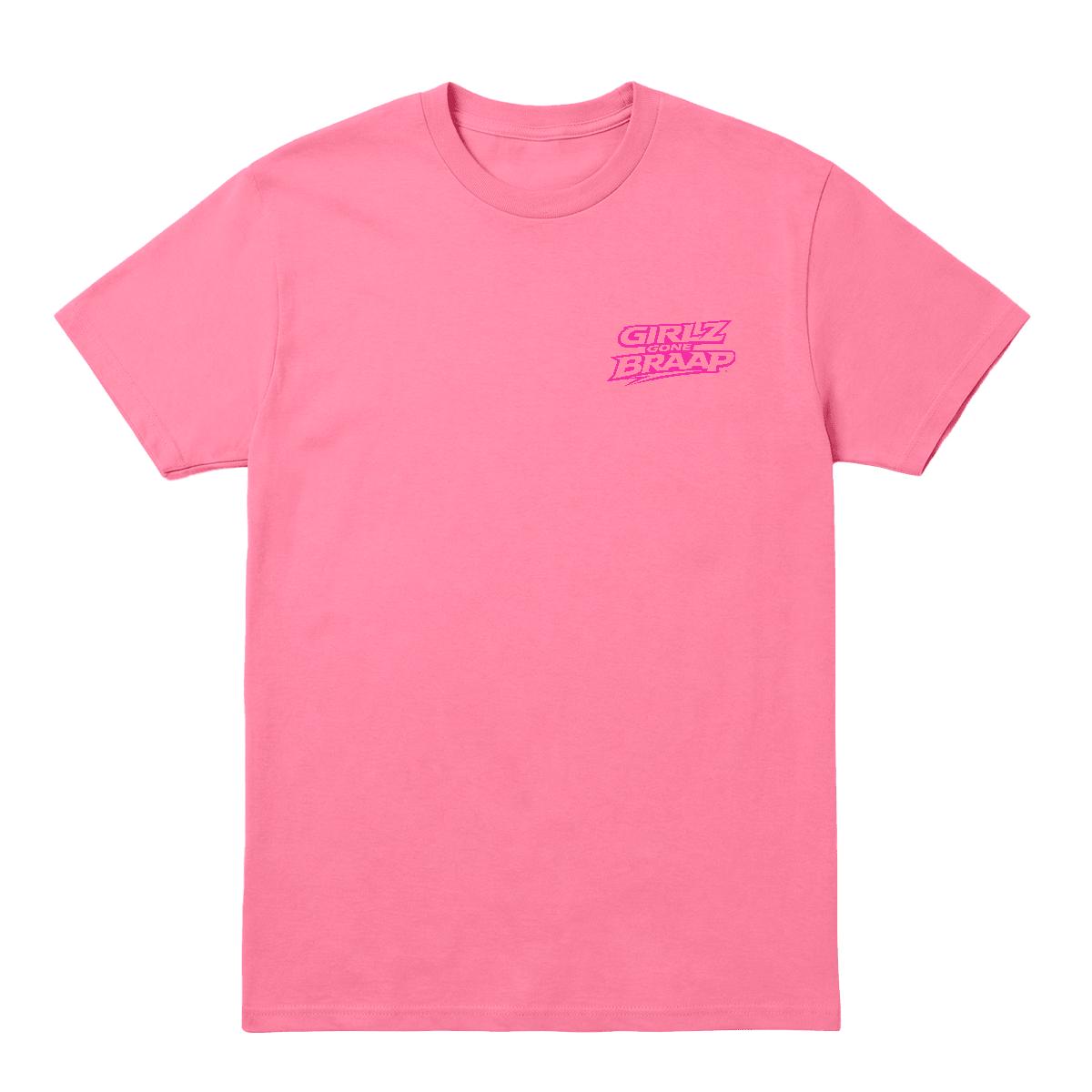 2-wheel drive T - pink Logo