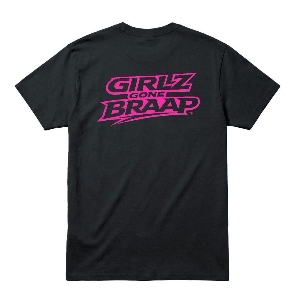 2-wheel drive T - pink Logo