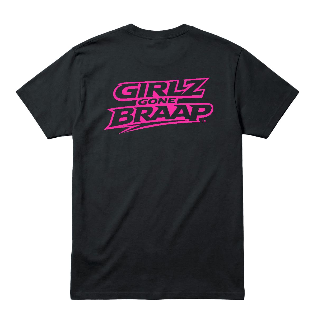2-wheel drive T - pink Logo
