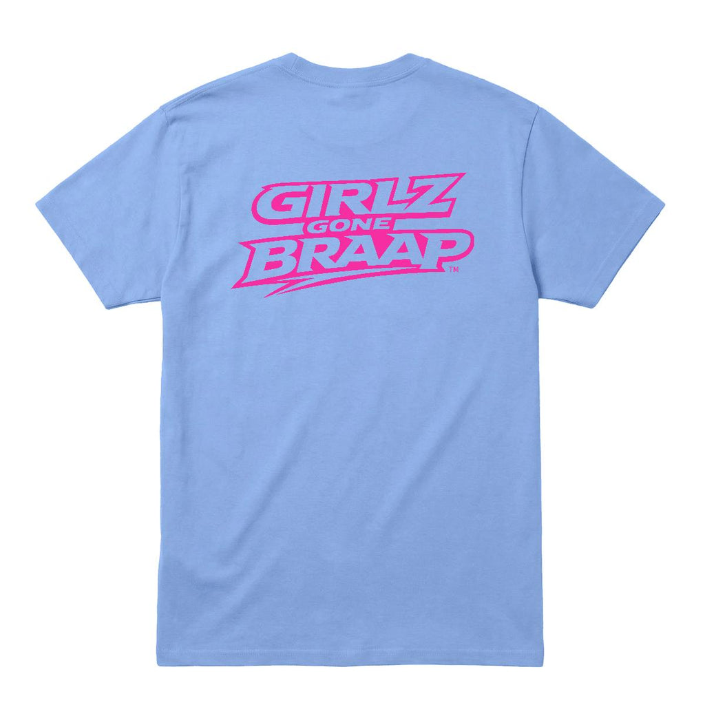 2-wheel drive T - pink Logo