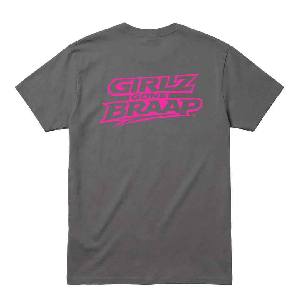 2-wheel drive T - pink Logo
