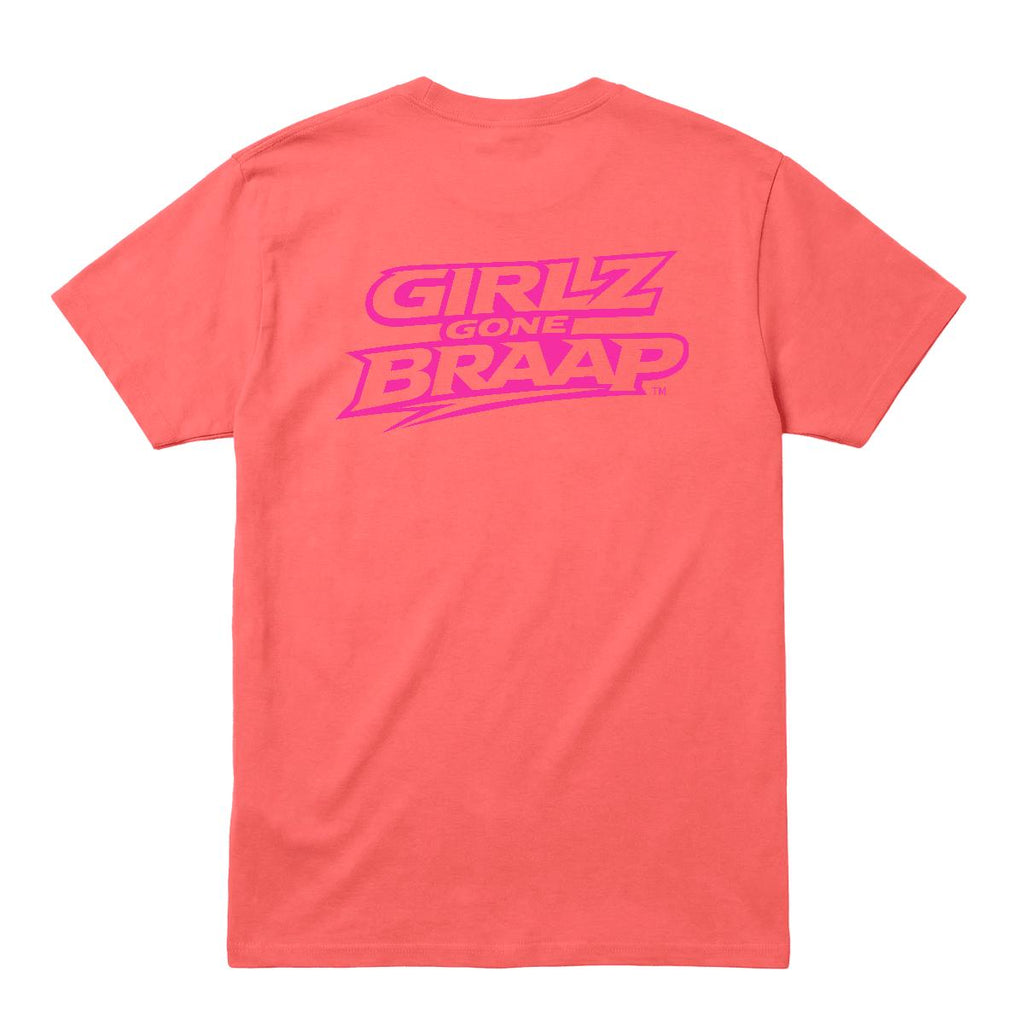 2-wheel drive T - pink Logo