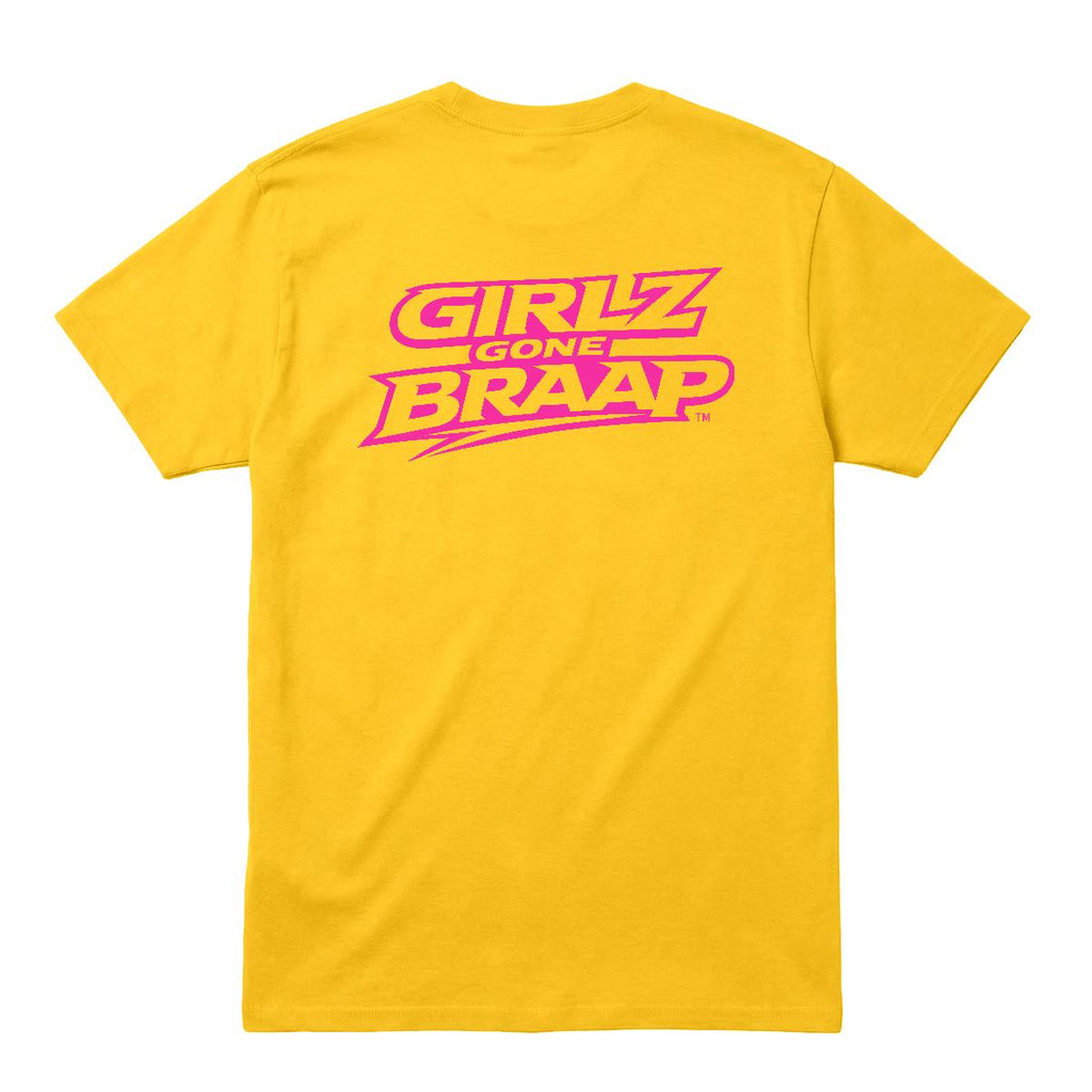2-wheel drive T - pink Logo