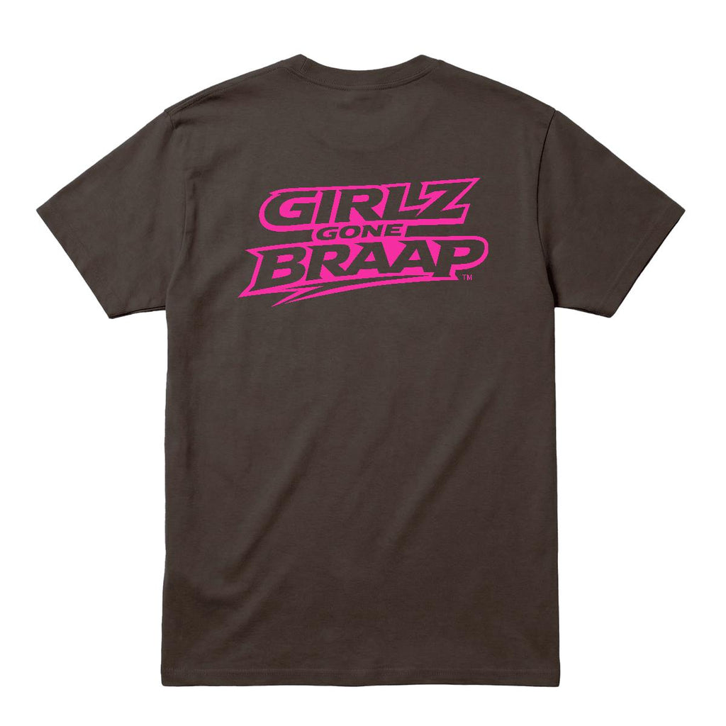 2-wheel drive T - pink Logo
