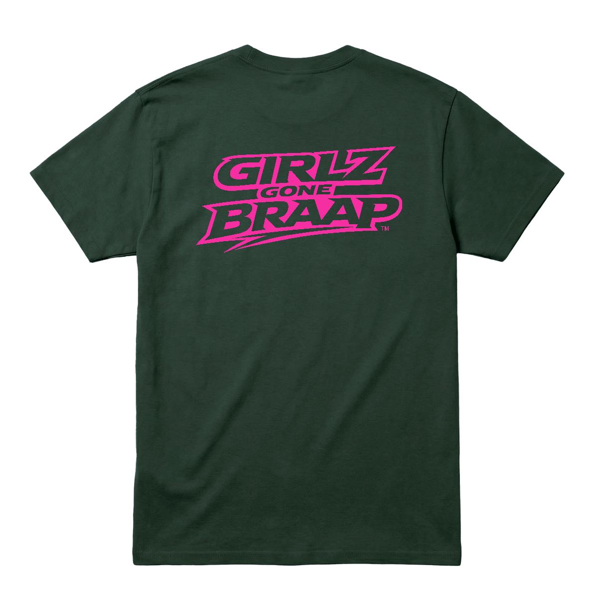 2-wheel drive T - pink Logo
