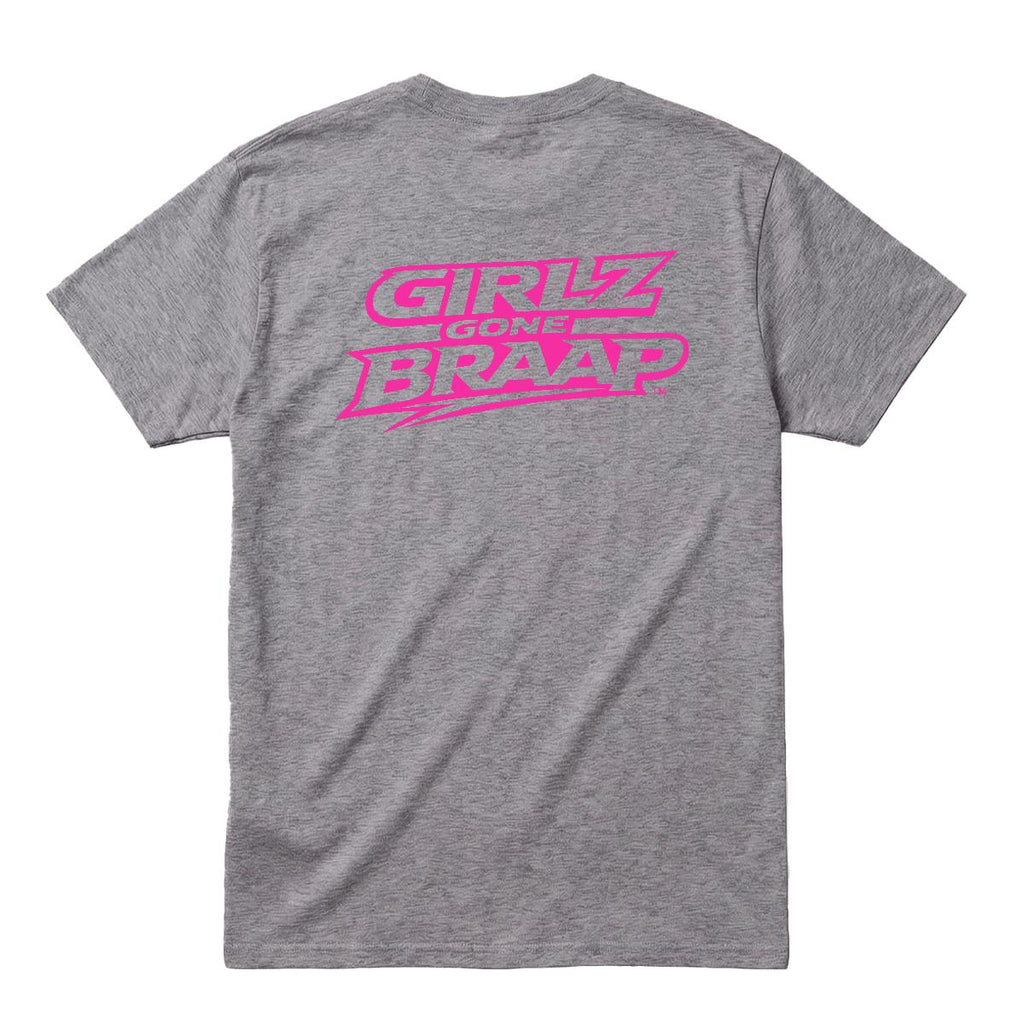2-wheel drive T - pink Logo
