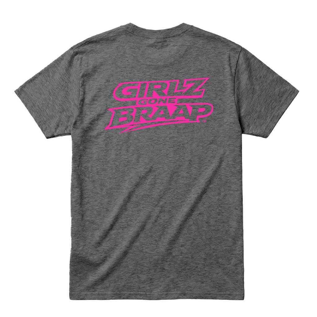 2-wheel drive T - pink Logo