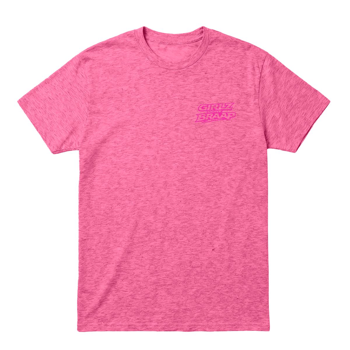 2-wheel drive T - pink Logo