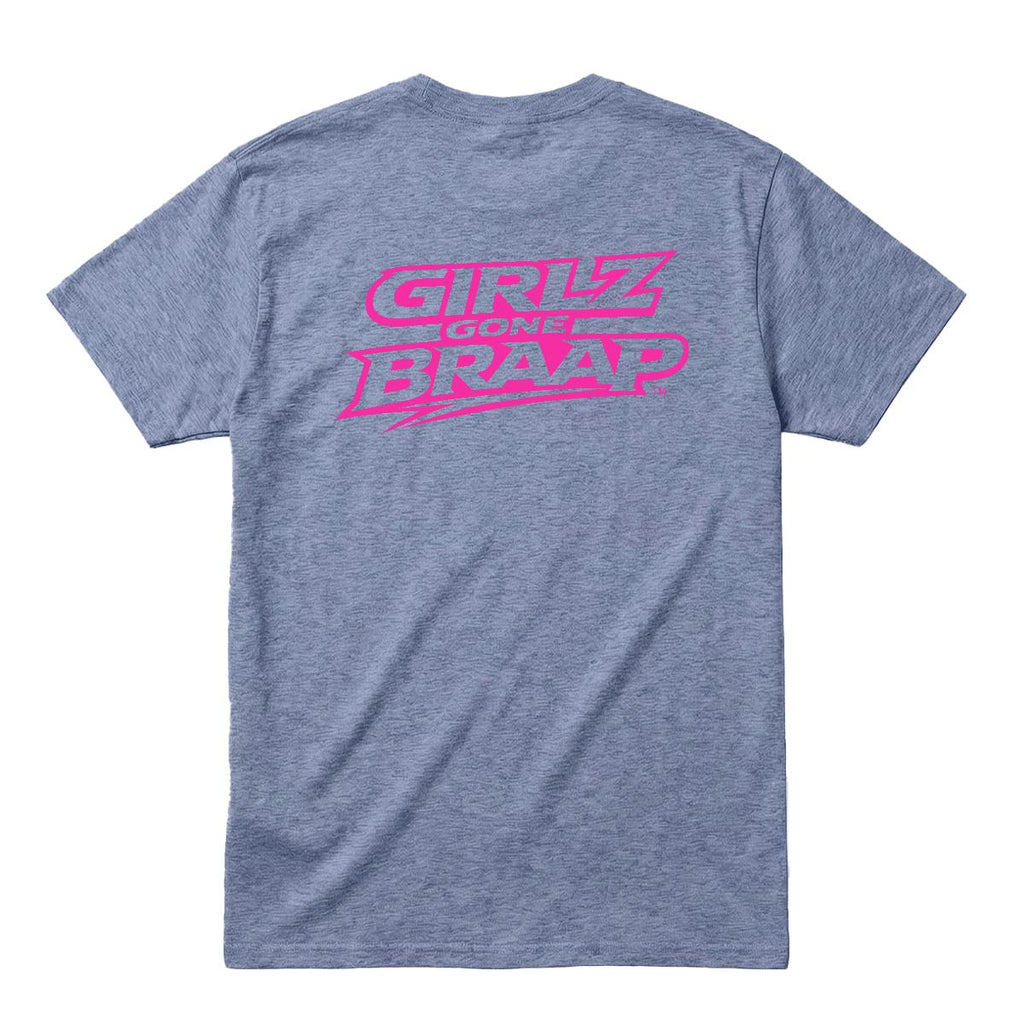 2-wheel drive T - pink Logo