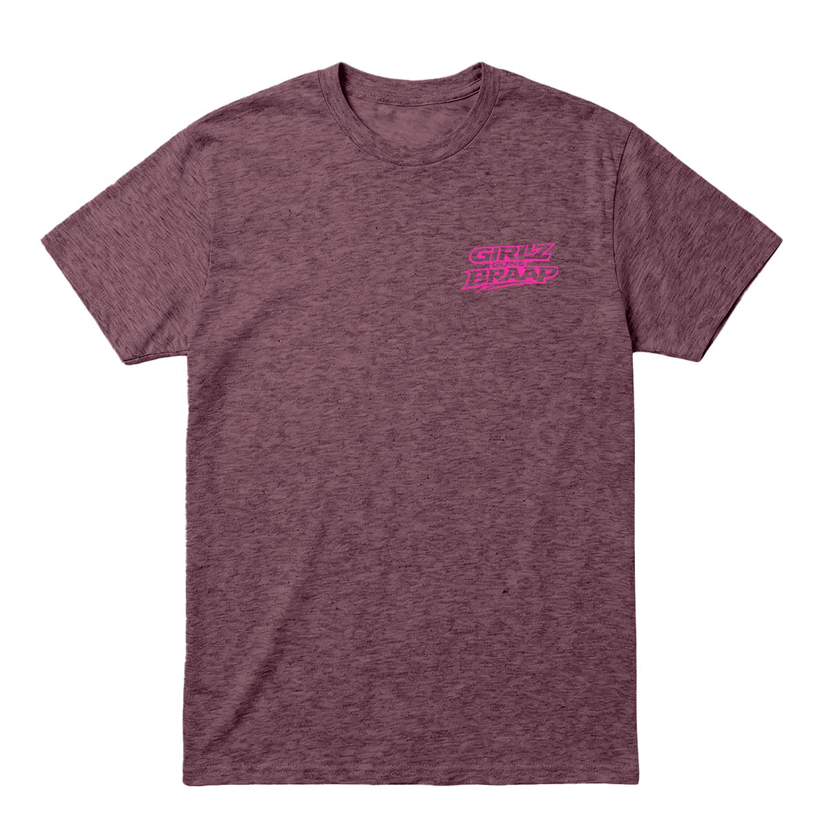2-wheel drive T - pink Logo