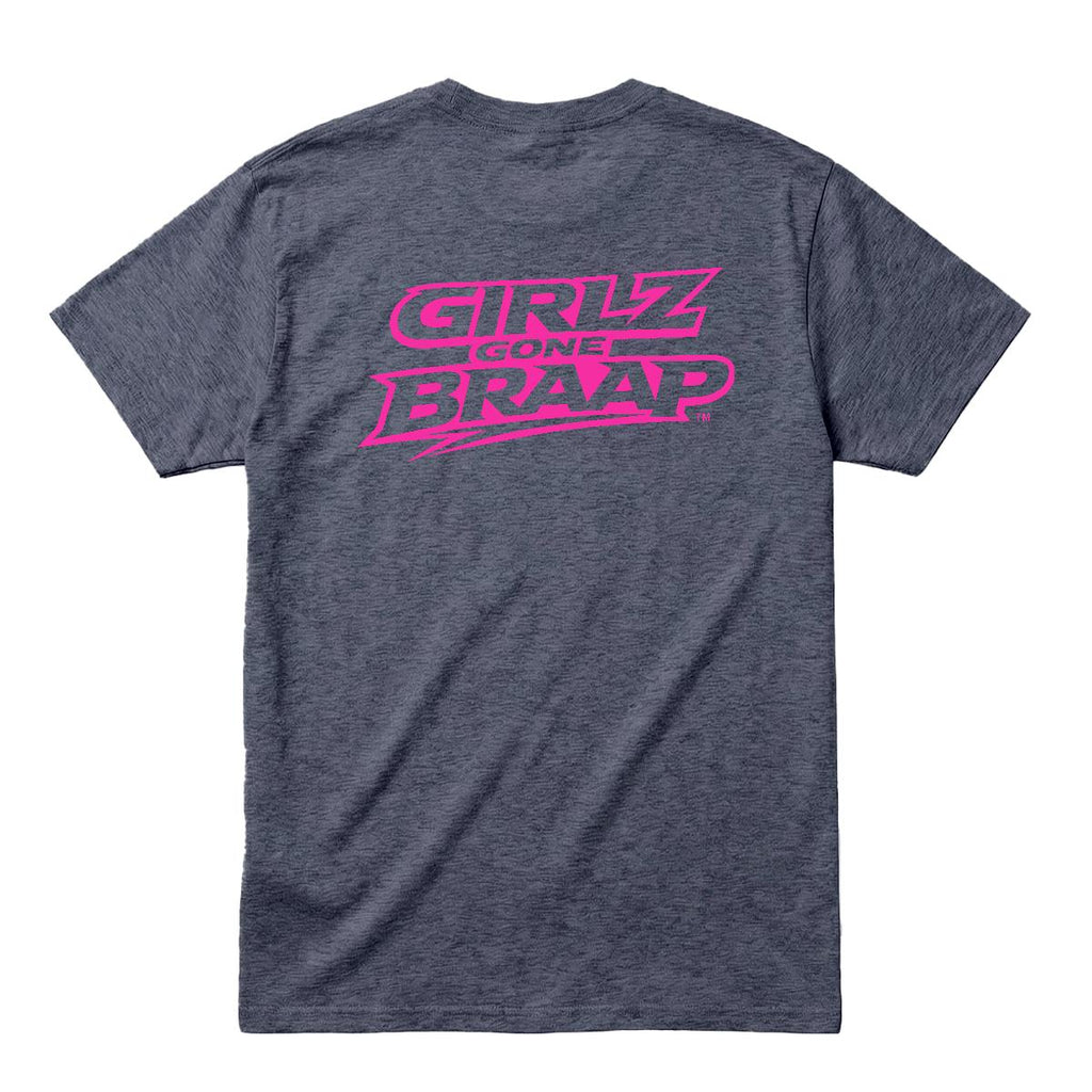 2-wheel drive T - pink Logo