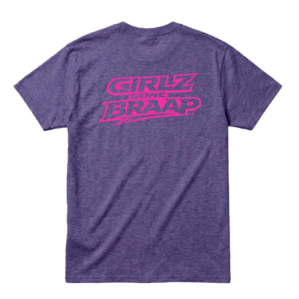 2-wheel drive T - pink Logo
