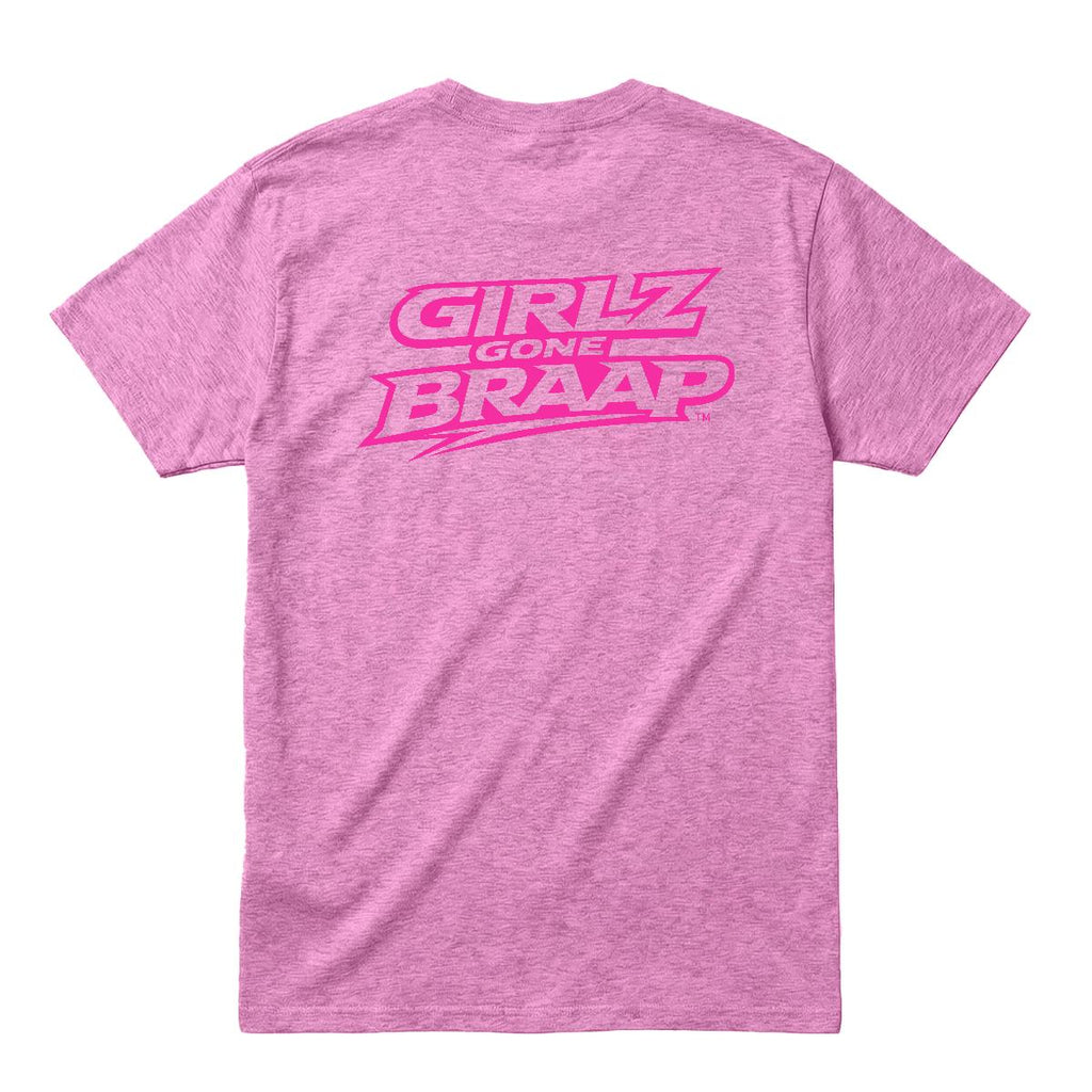 2-wheel drive T - pink Logo