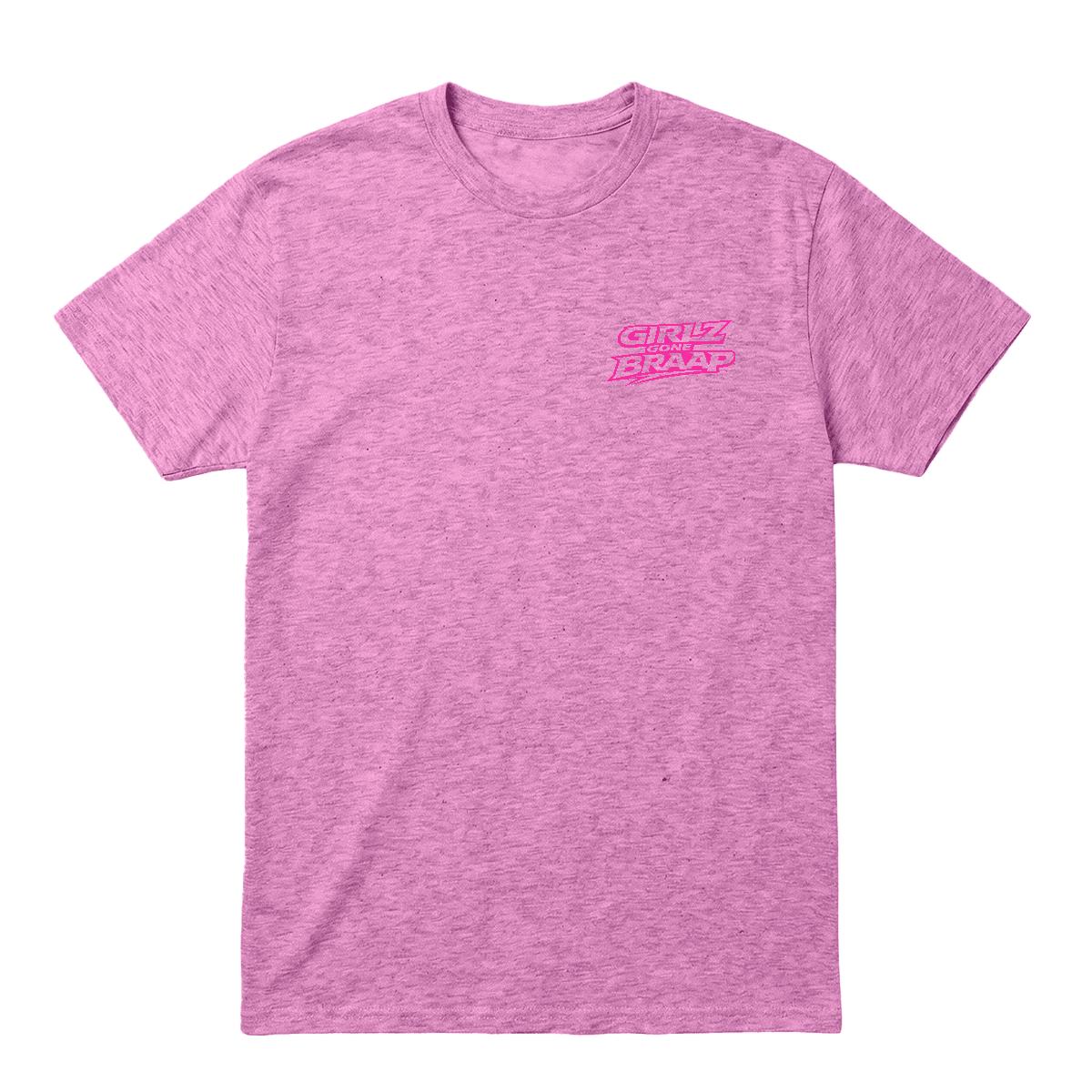2-wheel drive T - pink Logo