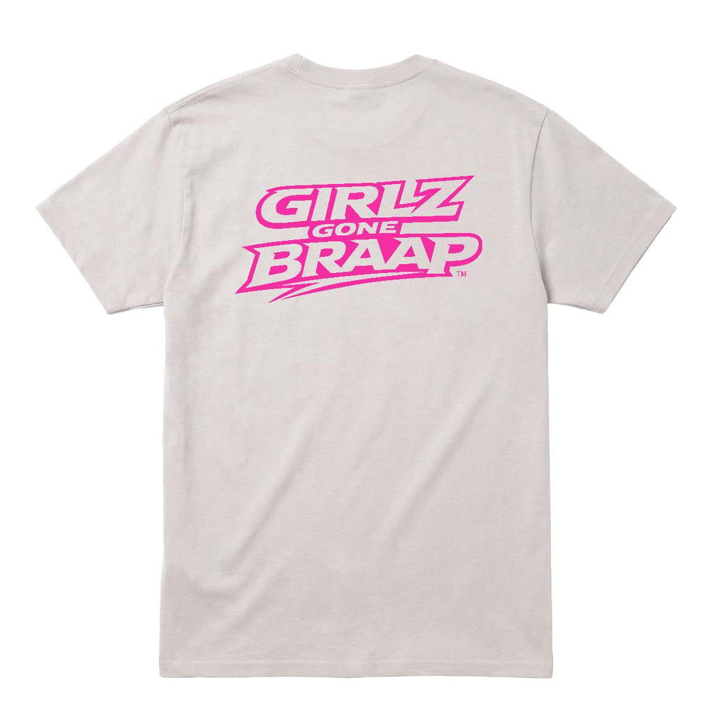 2-wheel drive T - pink Logo