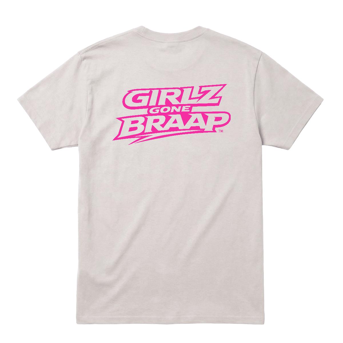 2-wheel drive T - pink Logo