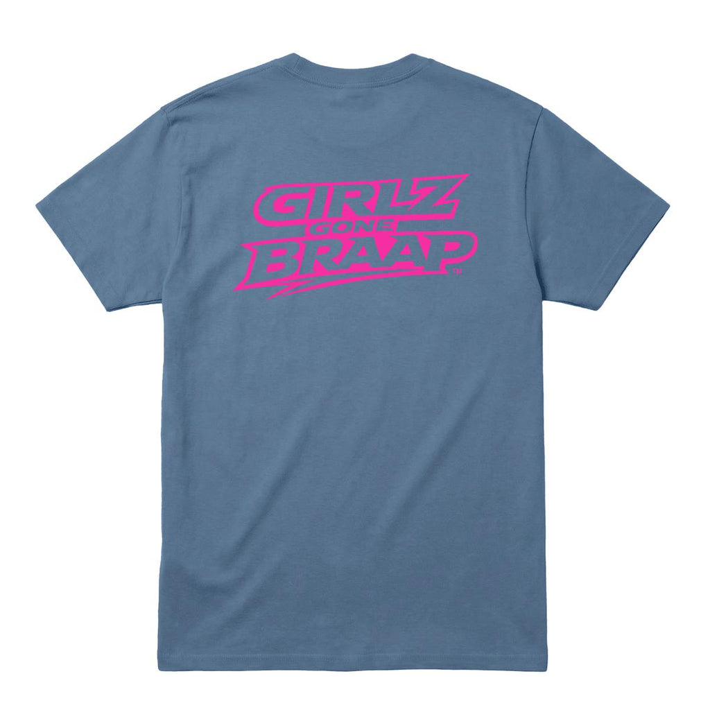 2-wheel drive T - pink Logo
