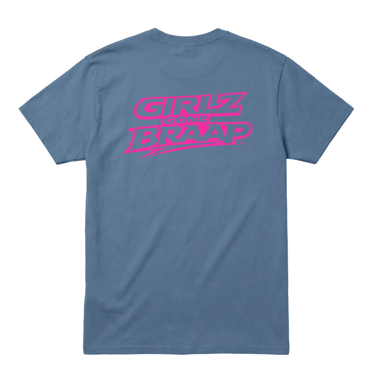 2-wheel drive T - pink Logo
