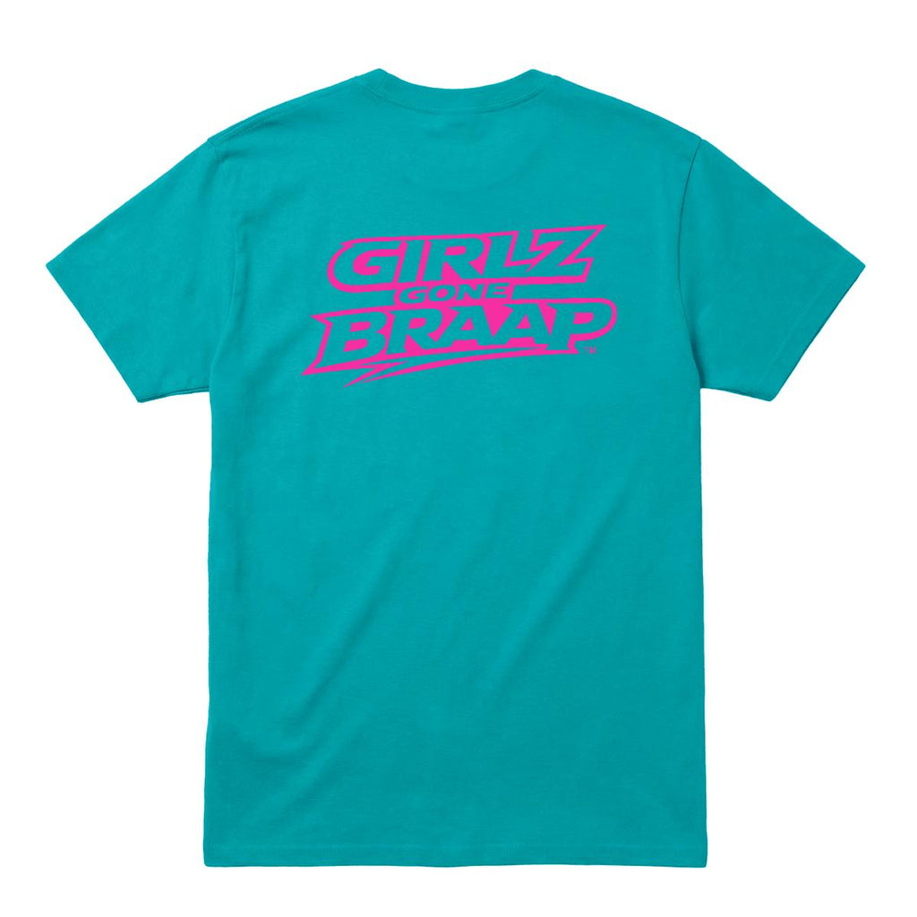 2-wheel drive T - pink Logo