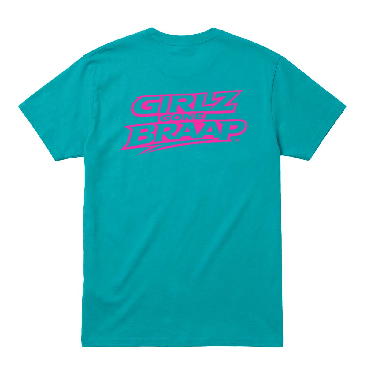 2-wheel drive T - pink Logo