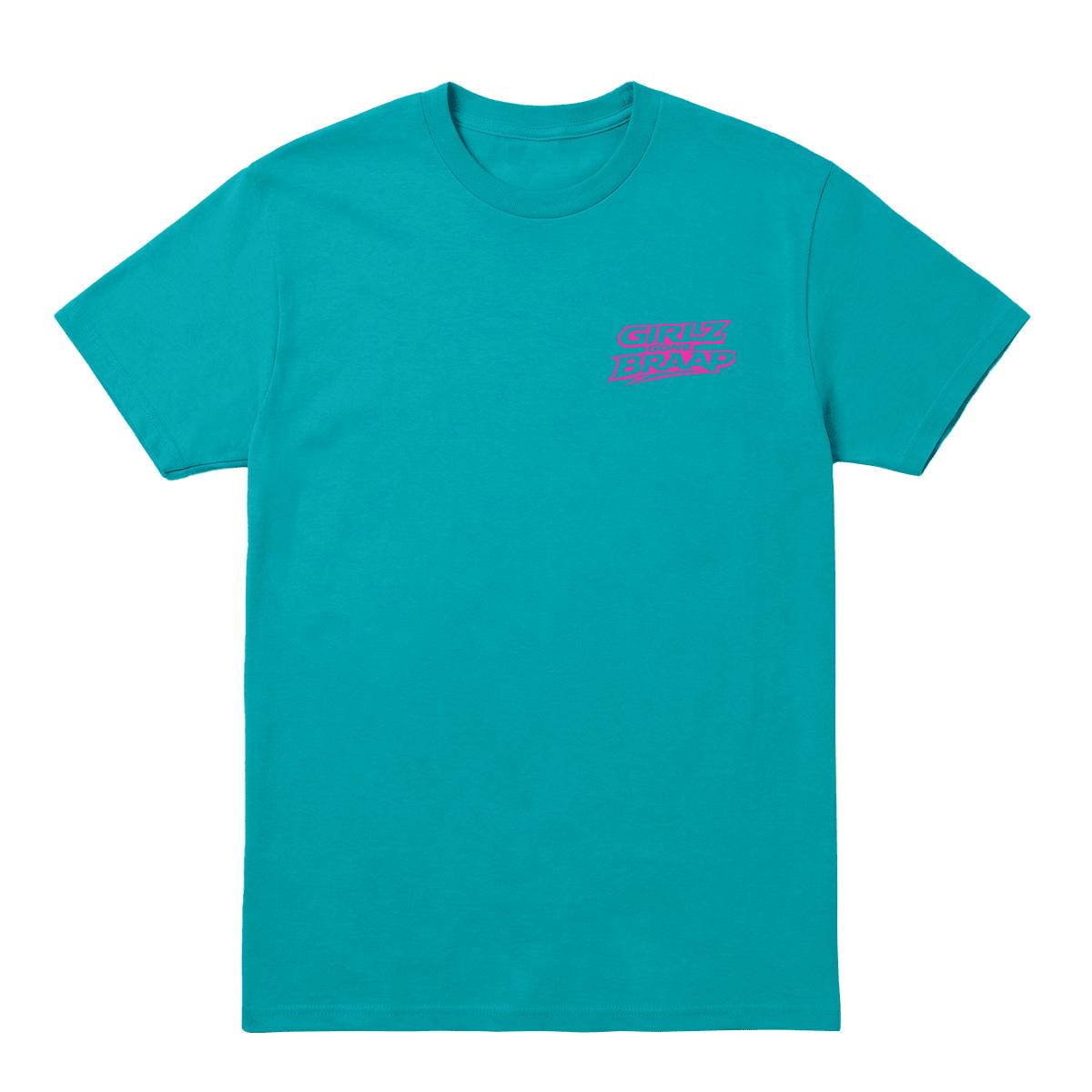 2-wheel drive T - pink Logo