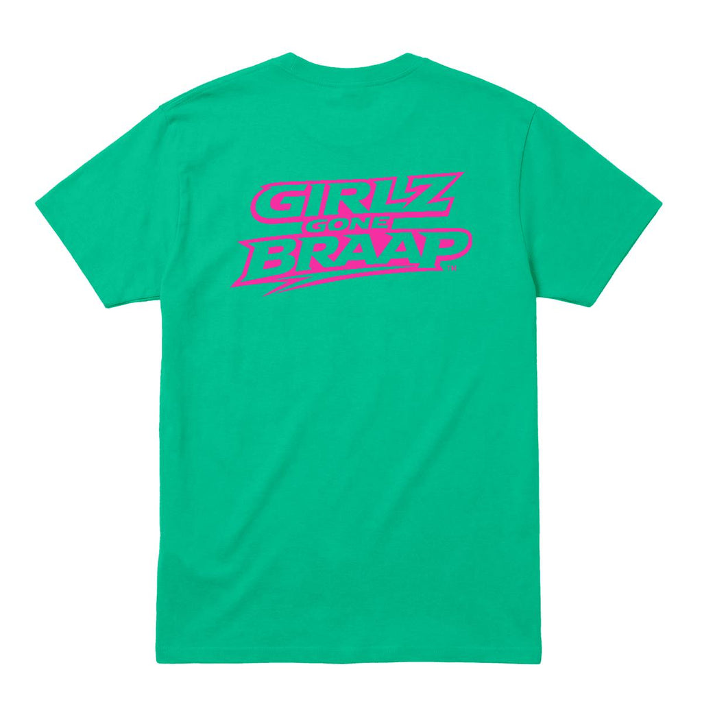 2-wheel drive T - pink Logo