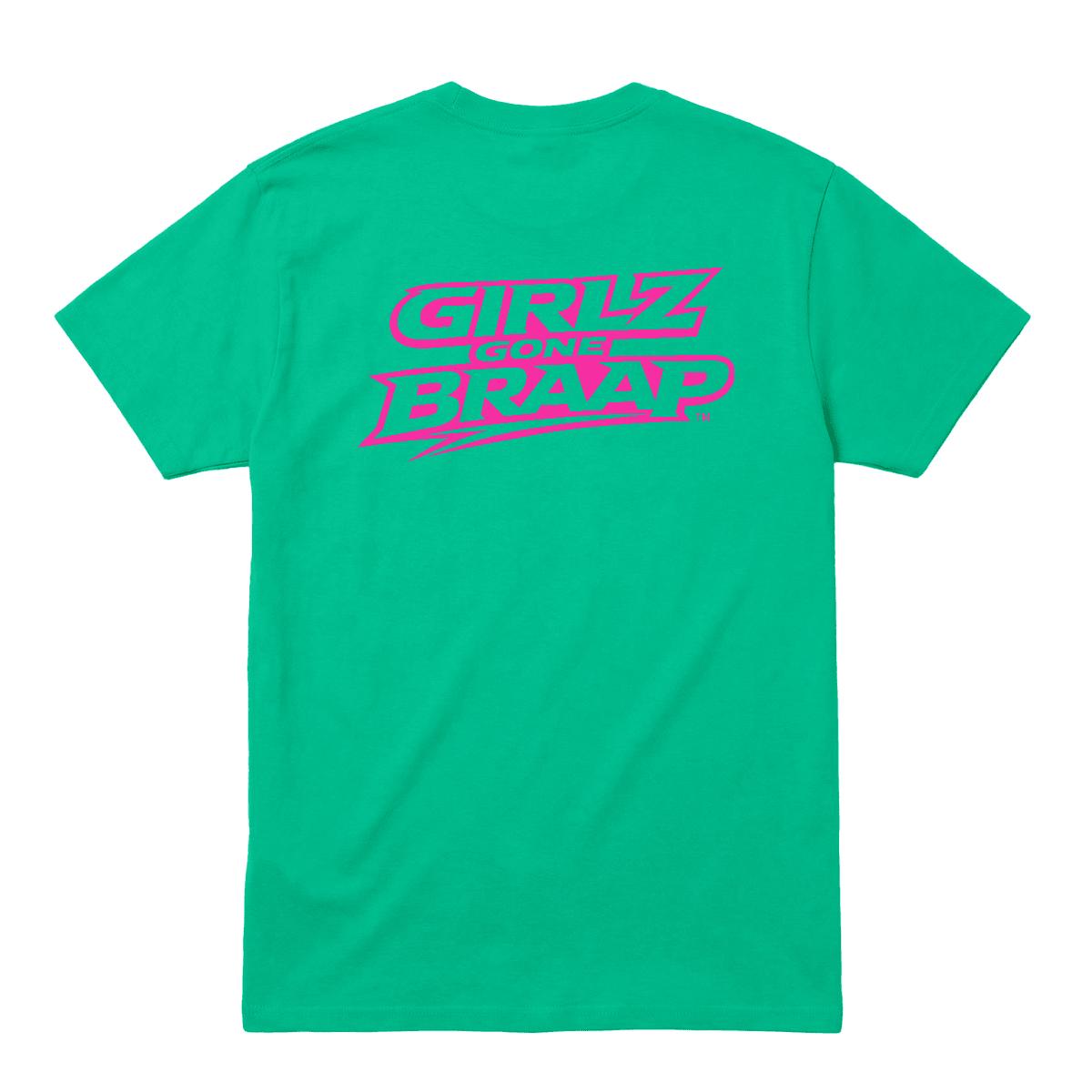 2-wheel drive T - pink Logo