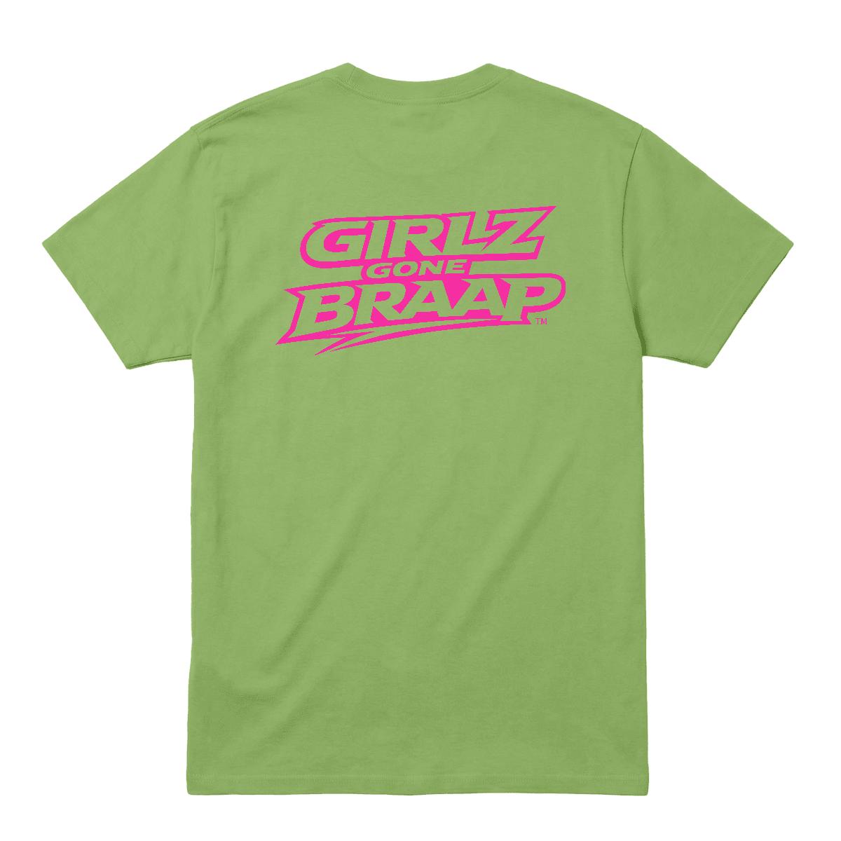 2-wheel drive T - pink Logo