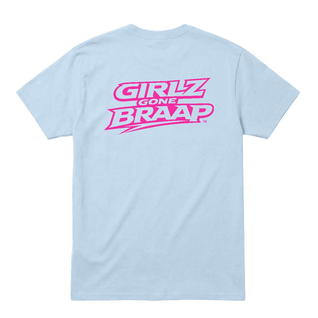 2-wheel drive T - pink Logo