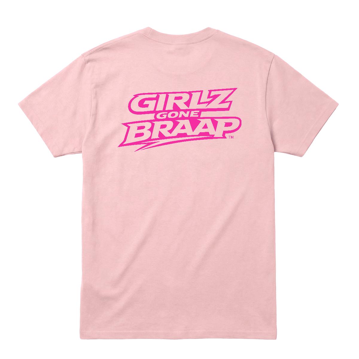 2-wheel drive T - pink Logo