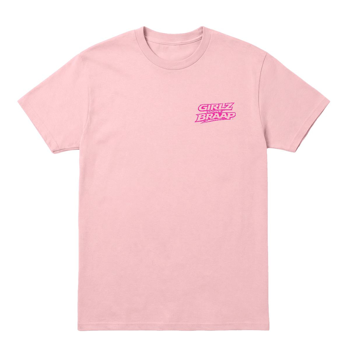 2-wheel drive T - pink Logo