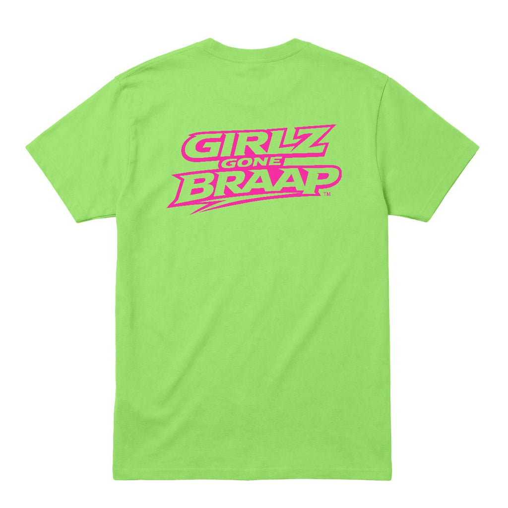 2-wheel drive T - pink Logo
